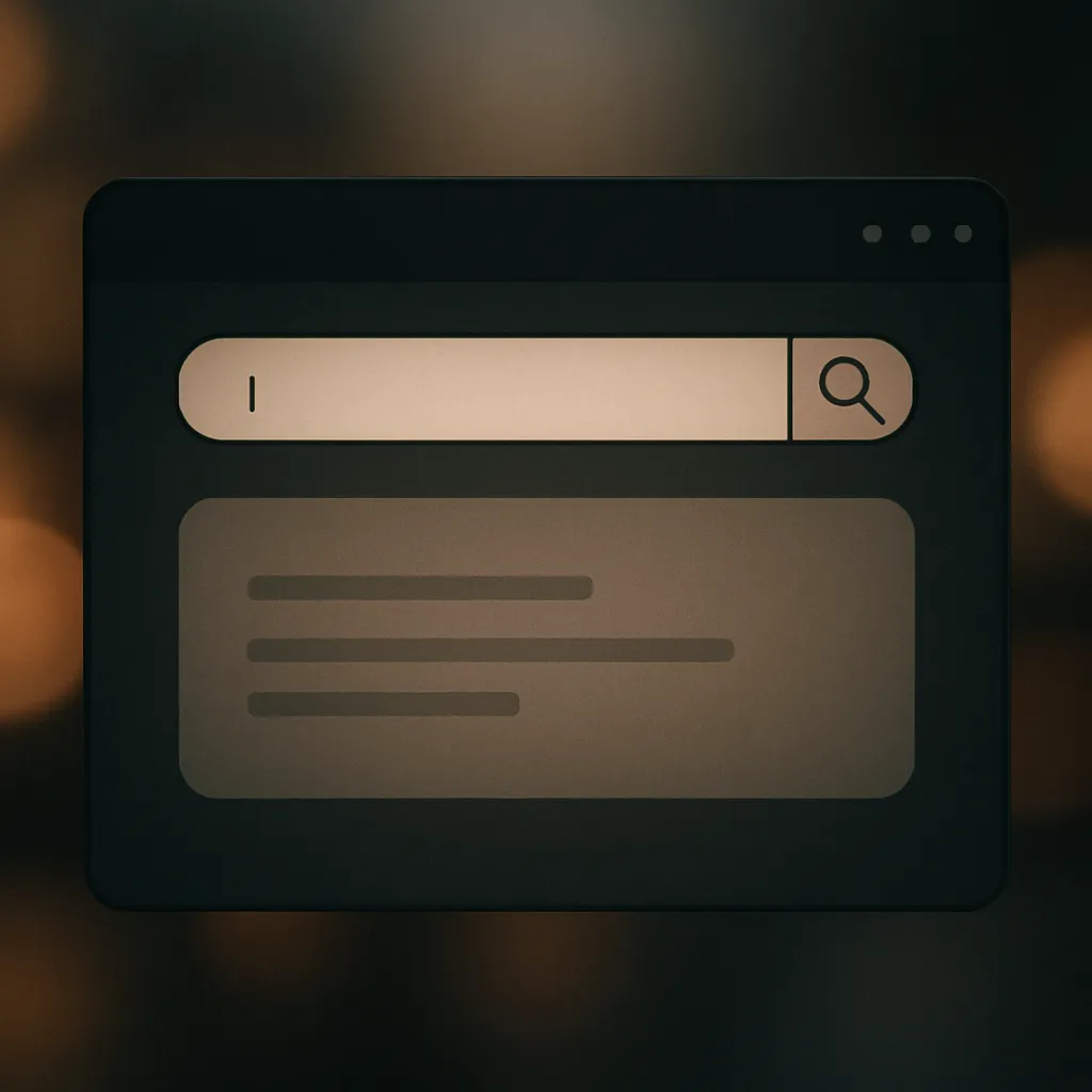 이미지: Perplexity 또는 Gemini 검색창에 질문을 입력하고 답변을 받는 과정을 보여주는 GIF 또는 스크린샷